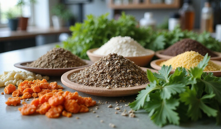 Naturalne składniki roślinne w laboratorium